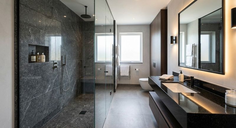 Granite Shower Installation