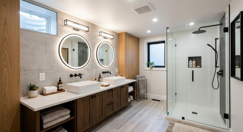 Basement Bathroom Remodeling in Nassau County, FL