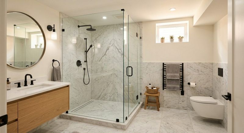 Basement Bathroom Remodeling in Nassau County, FL